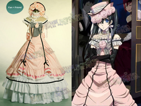 Black Butler Cosplay,Ciel Phantomhive Dance Dress Outfit