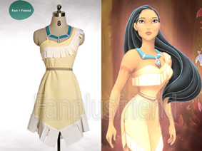 Disney Pocahontas Cosplay, Pocahontas Costume Set