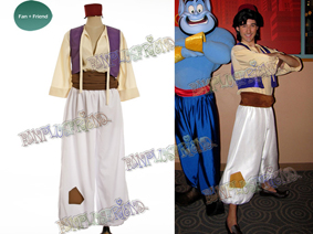 Aladdin, Disney Prince Cosplay Costume Set